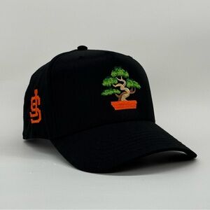 SF Bonsai Black Snapback Hat